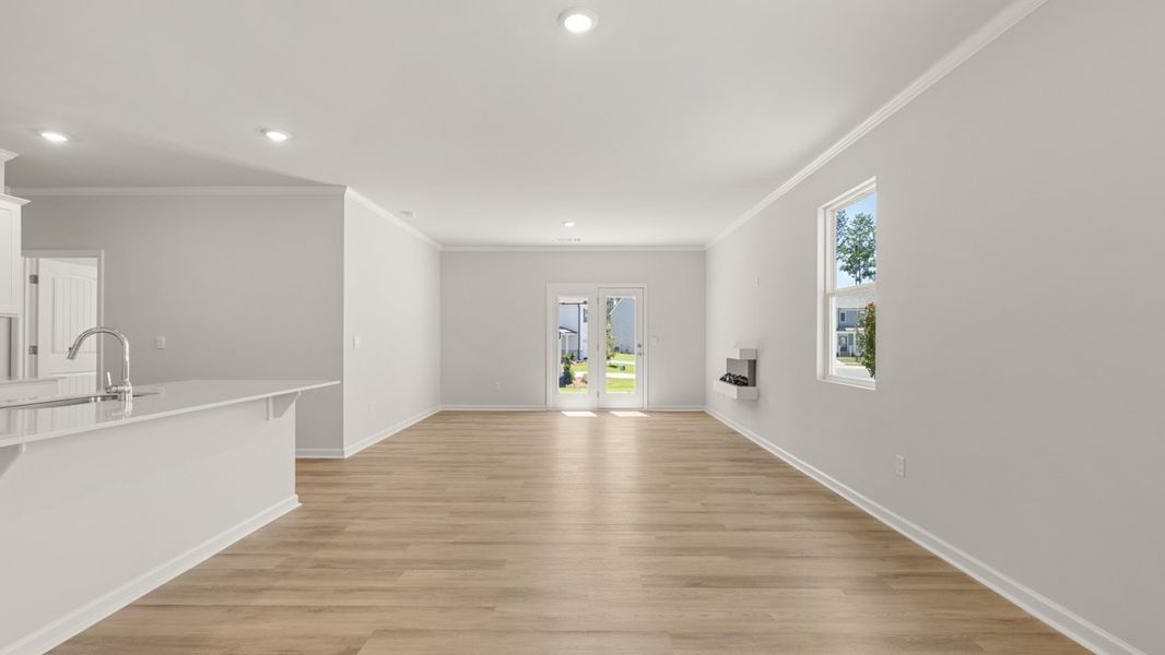 Representative unfurnished interior of a home built from the Robie by D.R. Horton in Braselton Village, Braselton (Image 15). Representative unfurnished interior of a home built from the Robie by D.R. Horton in Braselton Village, Braselton (Image 15).