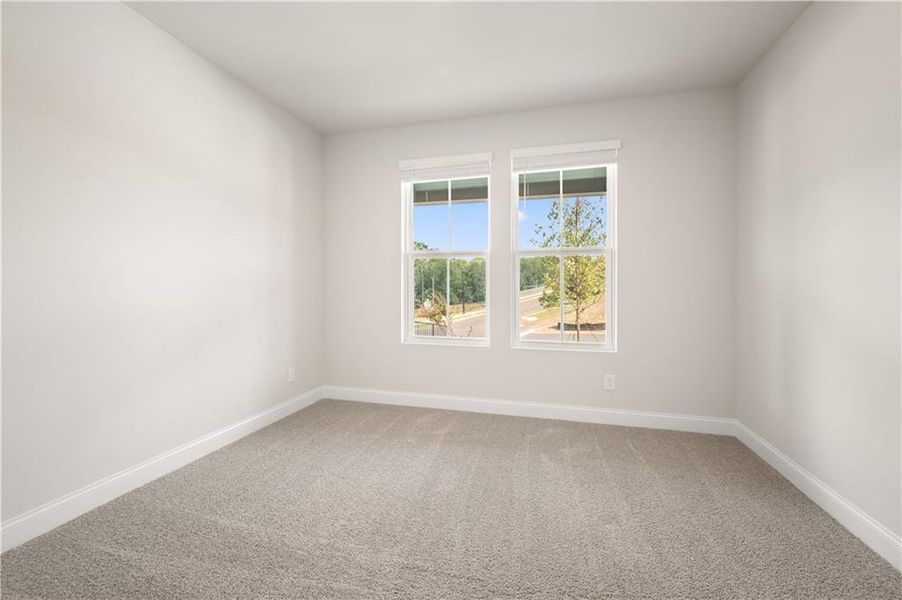 Spacious, unfurnished interior of a new home in Cambridge at Steels Bridge: Steels Bridge, Canton (Image 29). Spacious, unfurnished interior of a new home in Cambridge at Steels Bridge: Steels Bridge, Canton (Image 29).