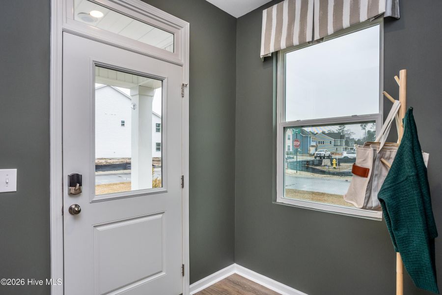 Furnished interior view inside a new home in Coastal Haven Townes, Leland (Image 21).