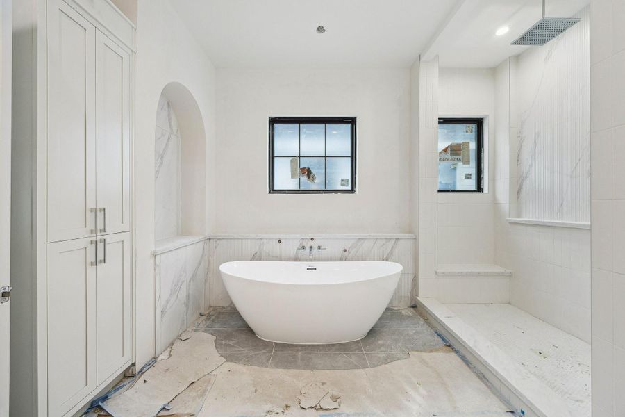 The current stage of construction as of January 20th, 2026.  Estimated Completion February/March 2026.