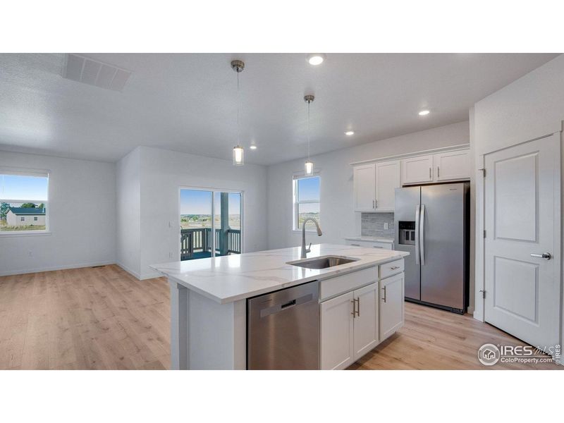 Furnished interior view inside a new home in Vantage, Berthoud (Image 5). Furnished interior view inside a new home in Vantage, Berthoud (Image 5).