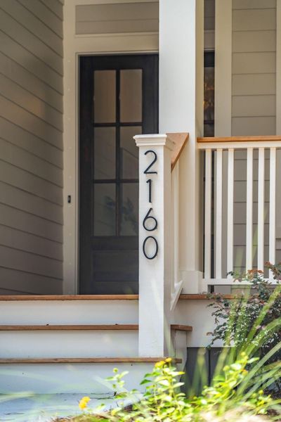 Exterior details and patio area of a home in , Mount Pleasant (Image 44).
