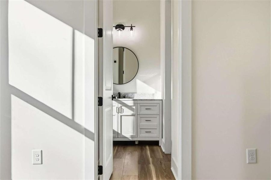 Furnished interior view inside a new home in , Winston (Image 19).