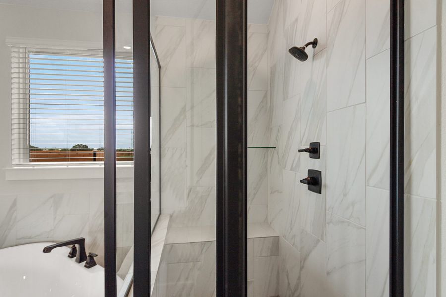 Furnished interior view inside a new home in Highland Village, Georgetown (Image 17). Furnished interior view inside a new home in Highland Village, Georgetown (Image 17).