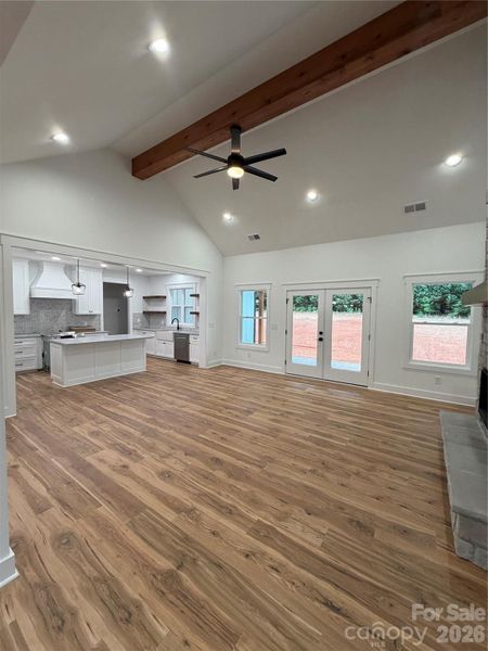 Spacious, unfurnished interior of a new home in , Hickory (Image 17).