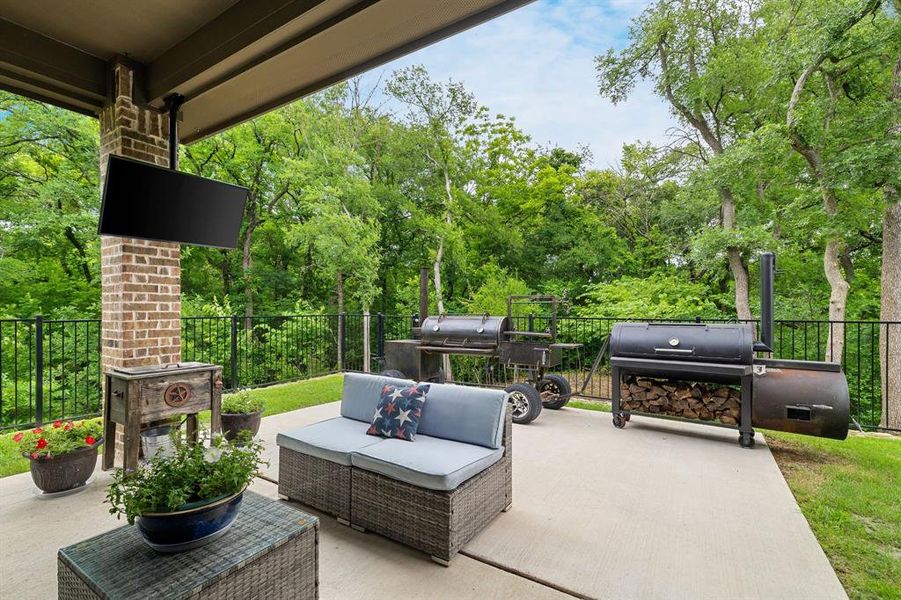 Exterior details and patio area of a home in , Gunter (Image 3). Exterior details and patio area of a home in , Gunter (Image 3).