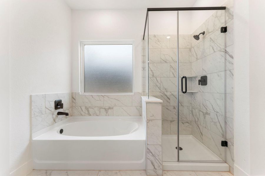 Furnished interior view inside a new home in Chapel Lakes, Montgomery (Image 12).