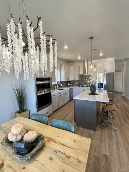 Furnished interior view inside a new home in , Leadville (Image 11).