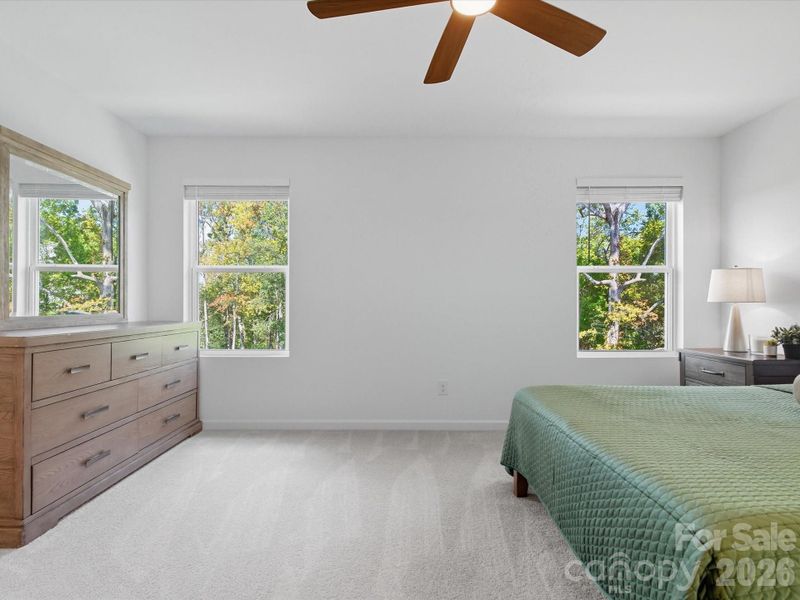 Furnished interior view inside a new home in The Landings at Catawba River, Charlotte (Image 11).