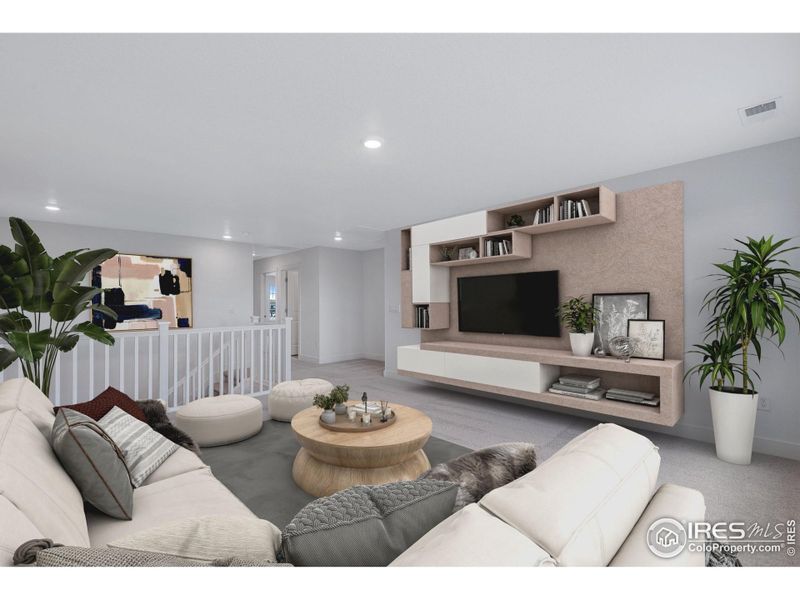 Furnished interior view inside a new home in Vantage, Berthoud (Image 15).