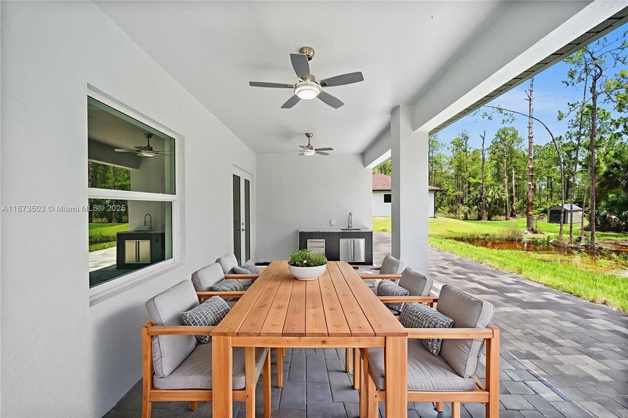 Furnished interior view inside a new home in , Naples (Image 14).