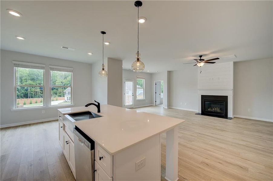 Furnished interior view inside a new home in Kingston, Locust Grove (Image 7).