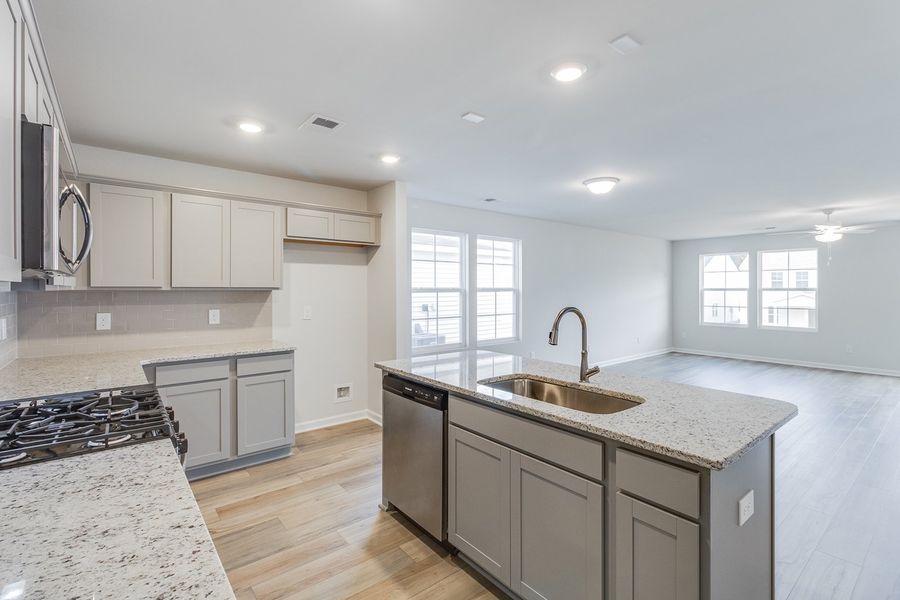 Furnished interior view inside a new home in Winston Point, Gilbert (Image 6).