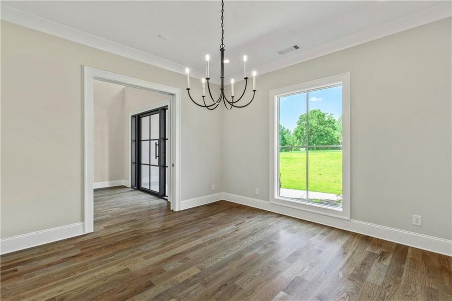 Spacious, unfurnished interior of a new home in , Newnan (Image 74).