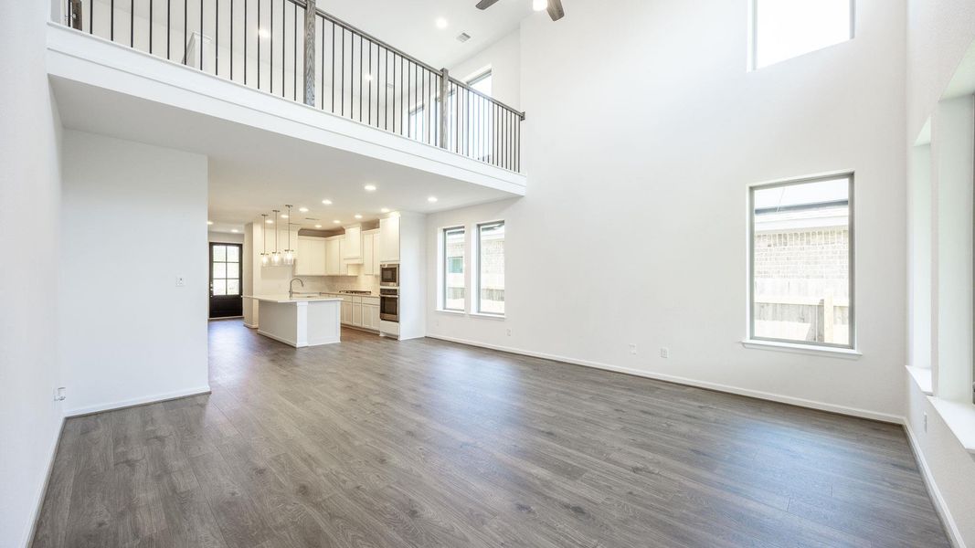 Spacious, unfurnished interior of a new home in Santa Rita Ranch - Tierra Rosa, Liberty Hill (Image 12).