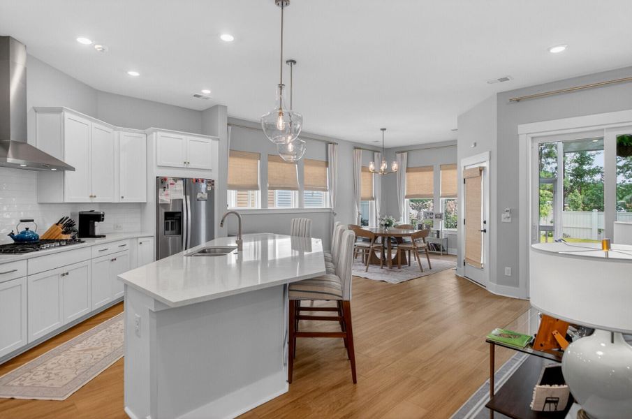 Furnished interior view inside a new home in , Summerville (Image 12).
