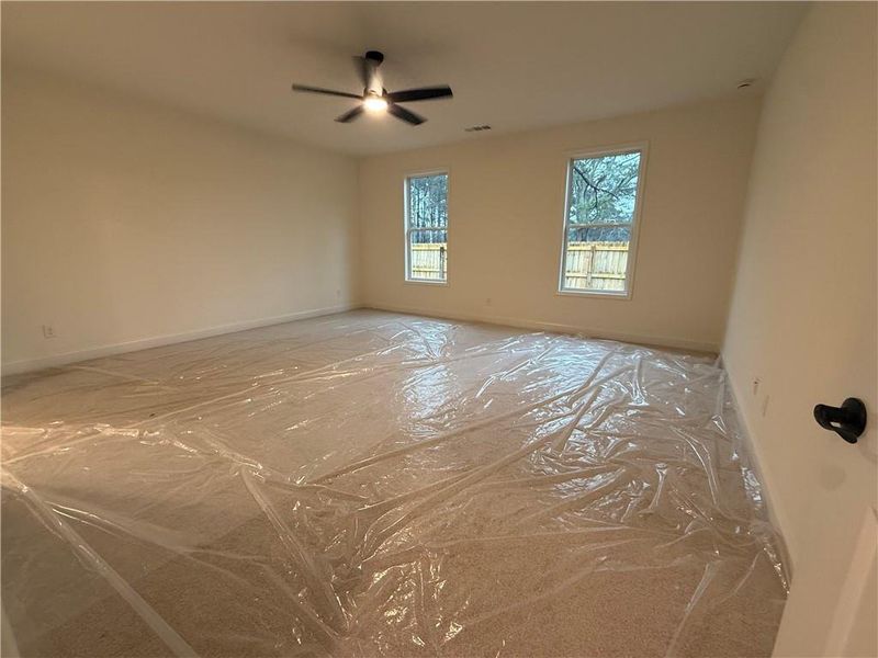 In-progress construction of a new home in , Hiram, GA (Image 36).