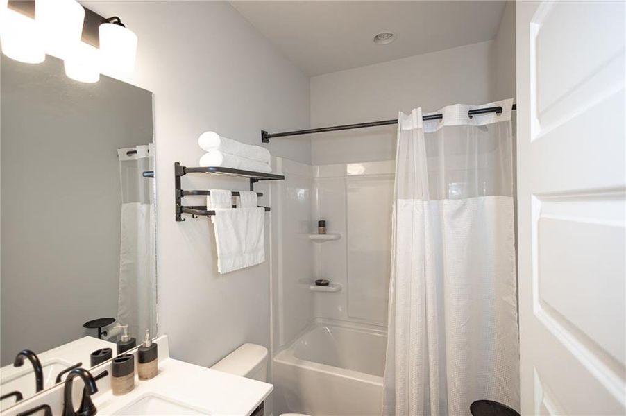 Furnished interior view inside a new home in Westgate Enclave, Loganville (Image 34).