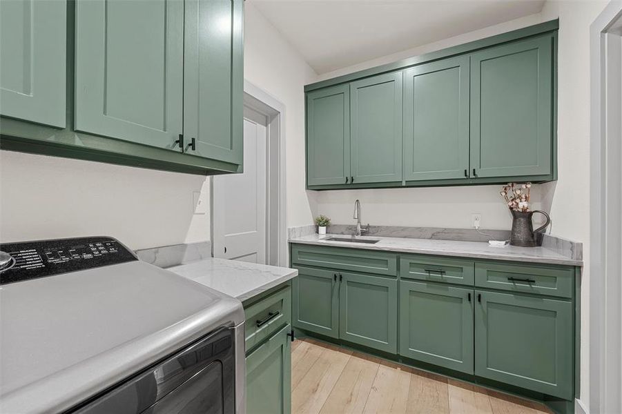 Furnished interior view inside a new home in , Moody (Image 36).