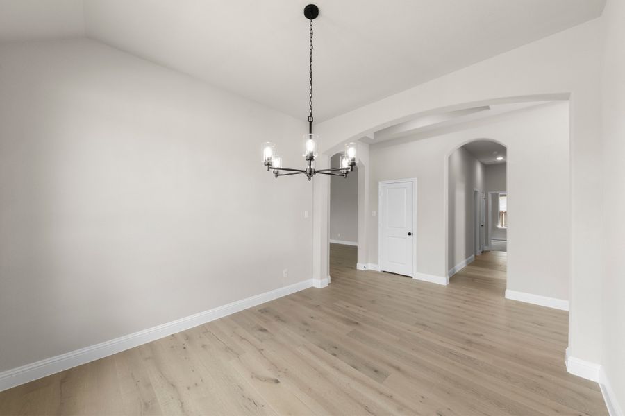 Spacious, unfurnished interior of a new home in Lovers Landing, Forney (Image 17).