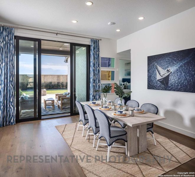 Furnished interior view inside a new home in The Ranches at Creekside, Boerne (Image 10). Furnished interior view inside a new home in The Ranches at Creekside, Boerne (Image 10).