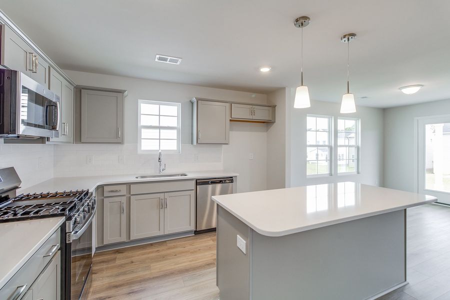 Furnished interior view inside a new home in Winston Point, Gilbert (Image 9). Furnished interior view inside a new home in Winston Point, Gilbert (Image 9).