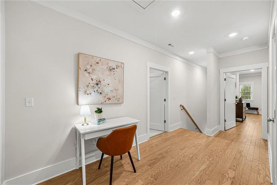 Furnished interior view inside a new home in , Scottdale (Image 35).