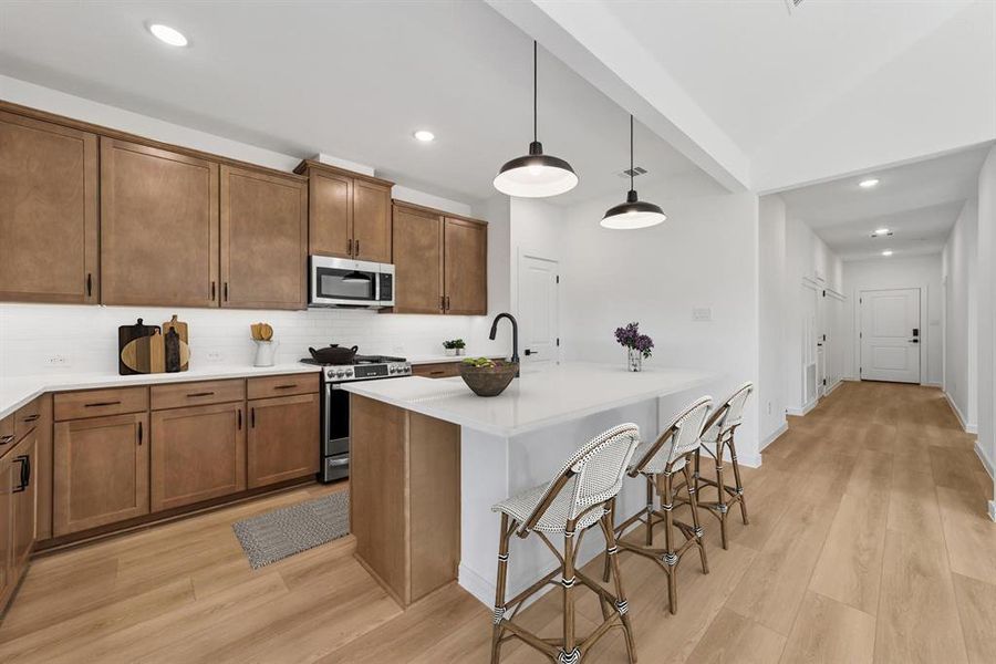 Furnished interior view inside a new home in Aspire at Noble Ridge, Howe (Image 13). Furnished interior view inside a new home in Aspire at Noble Ridge, Howe (Image 13).