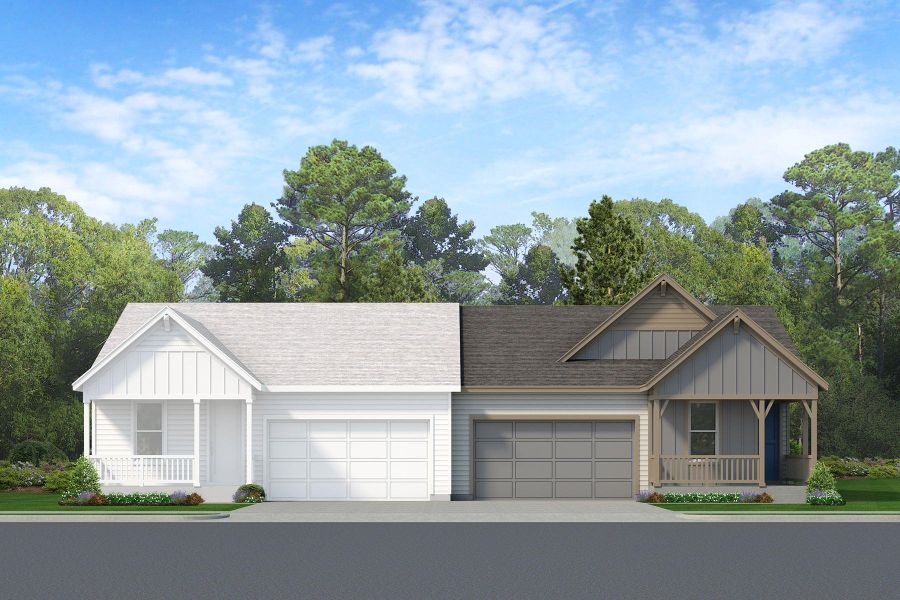 Representative exterior photo of a completed home built from the The Grays by Risewell Homes in Cordovan, Firestone, CO (Image 3).