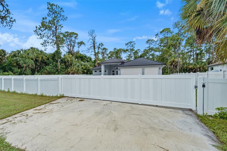 Exterior details and patio area of a home in , Naples (Image 31). Exterior details and patio area of a home in , Naples (Image 31).