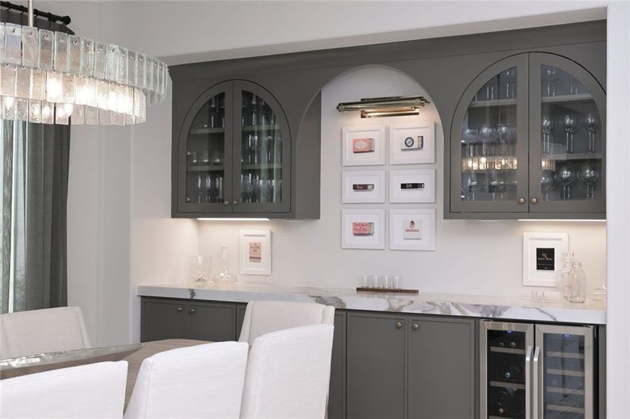 Furnished interior view inside a new home in , Brookhaven (Image 6).