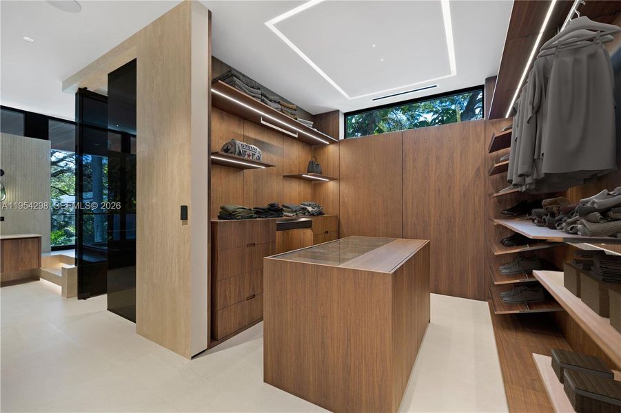 Furnished interior view inside a new home in , Miami (Image 4).