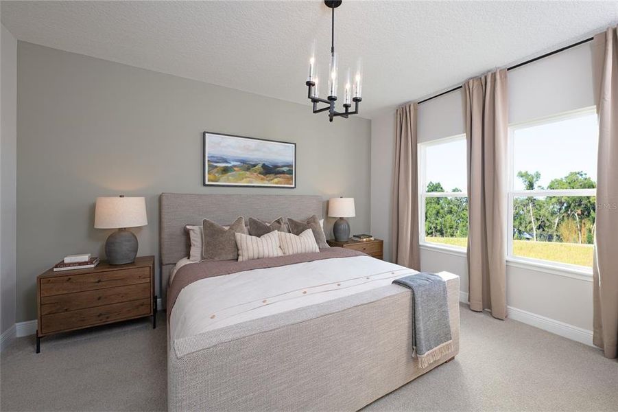 Furnished interior view inside a new home in Sunbrooke, St. Cloud (Image 10).
