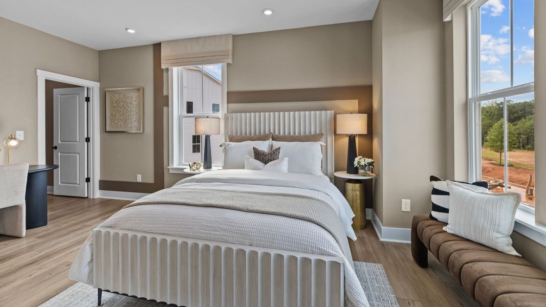 The Landon Plan at River District by DRB Homes in Charlotte, NC-  Bedroom 3