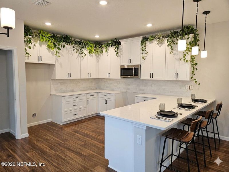 Furnished interior view inside a new home in , St. Johns (Image 10).
