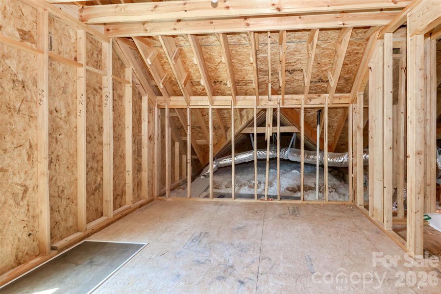 In-progress construction of a new home in , Statesville, NC (Image 38).