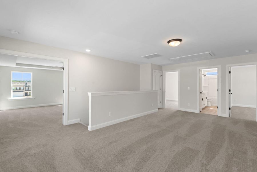 Spacious, unfurnished interior of a new home in Hopewell Garden, Winston-Salem (Image 14).