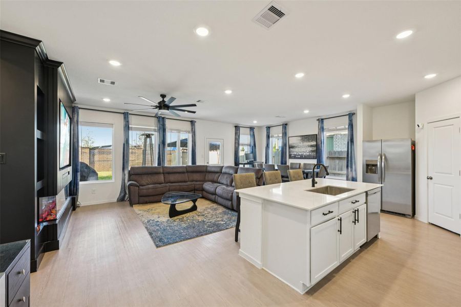 Furnished interior view inside a new home in Cypress Green, Hockley (Image 15).