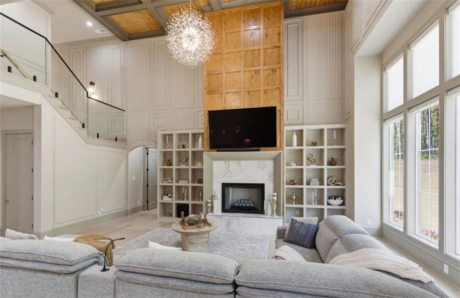 Furnished interior view inside a new home in , Tyrone (Image 13).