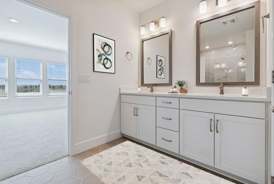 Furnished interior view inside a new home in , Sarasota (Image 10).