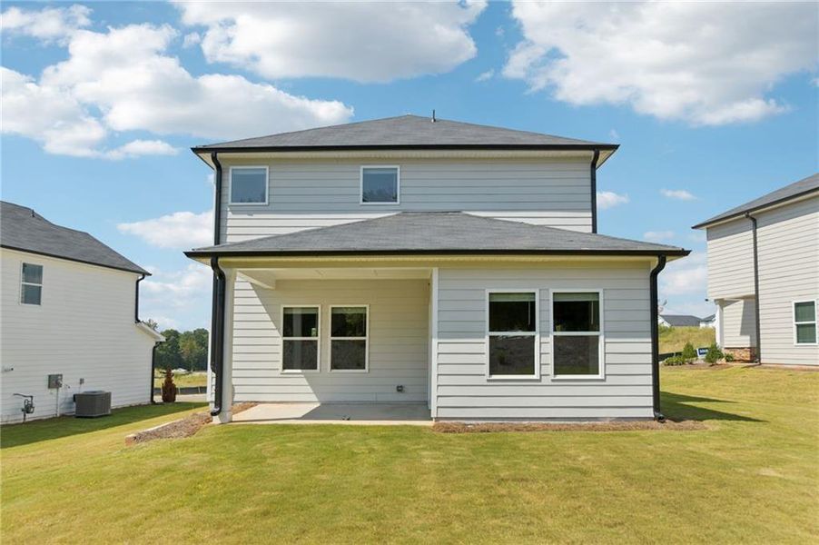 Exterior details and patio area of a home in Avalon - Reserve Series, Conyers (Image 3).