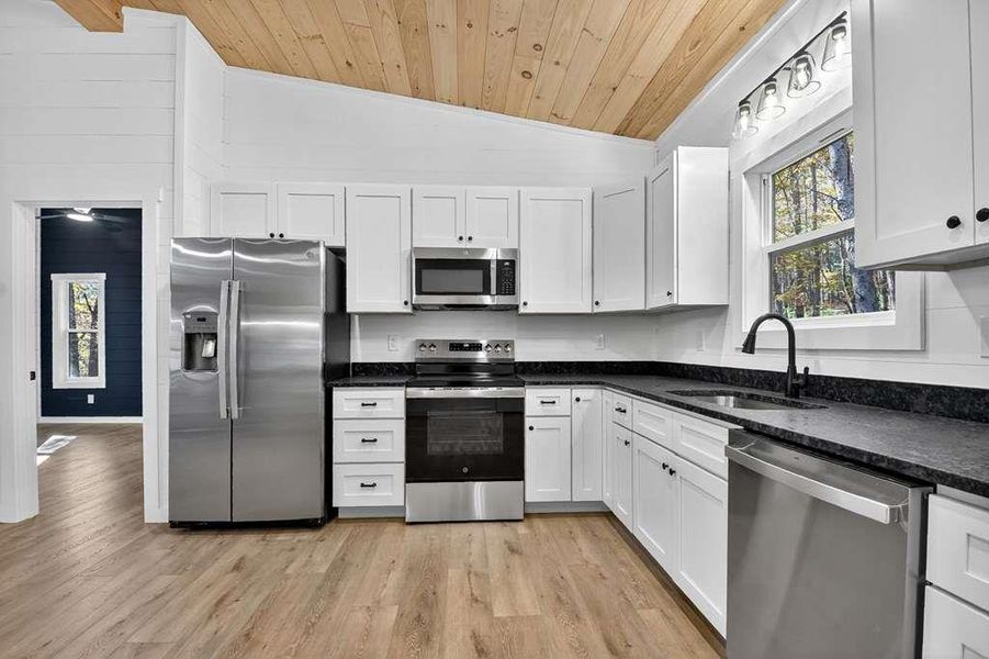Furnished interior view inside a new home in , Morganton (Image 6).