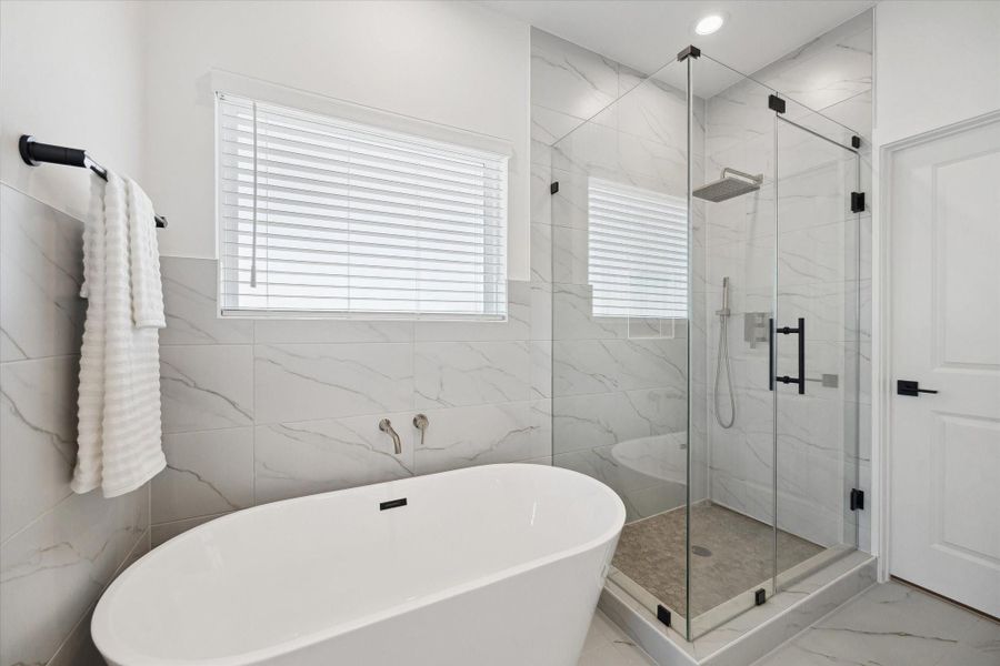 Furnished interior view inside a new home in , Houston (Image 28).