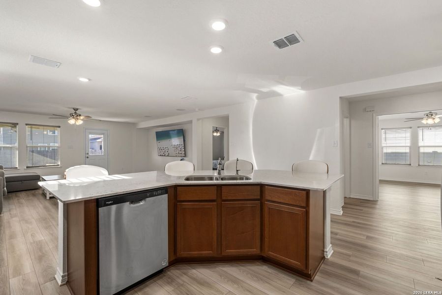 Furnished interior view inside a new home in , San Antonio (Image 17).