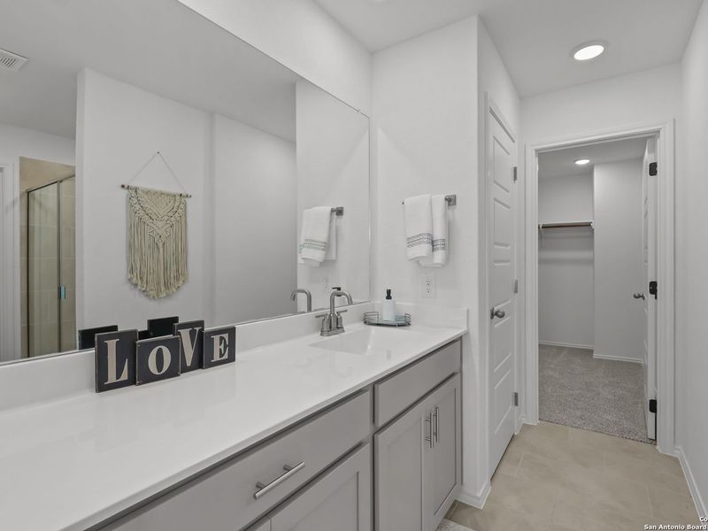 Furnished interior view inside a new home in Applewhite Meadows, San Antonio (Image 16).