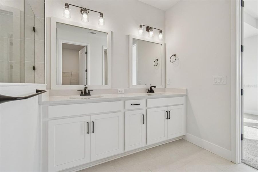 Furnished interior view inside a new home in The Peninsula at Rhodine Lake, Riverview (Image 6).