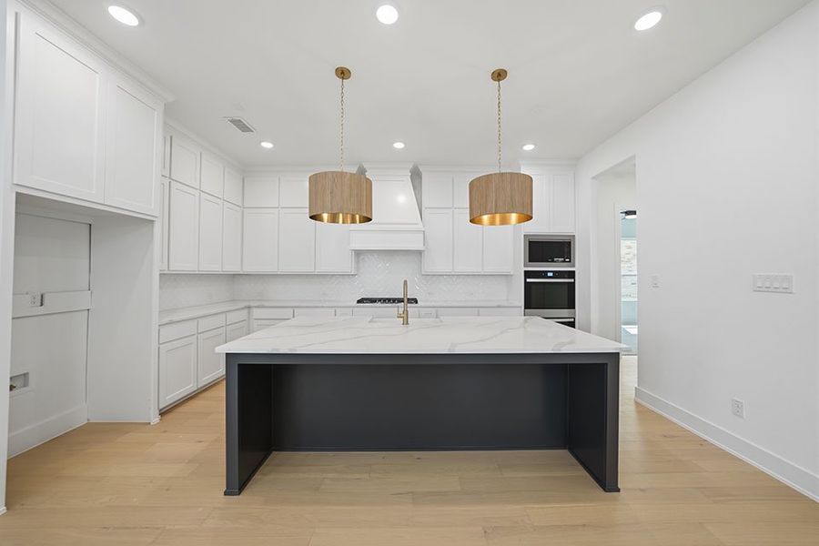 Furnished interior view inside a new home in Hillside Village, Celina (Image 7).