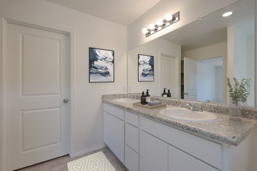 Furnished interior view inside a new home in Cross Creek Ranch, Coolidge (Image 12).