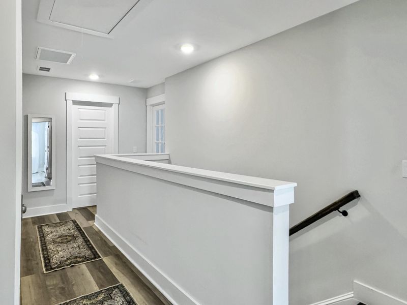 Spacious, unfurnished interior of a new home in Hewing Farms, Summerville (Image 22). Spacious, unfurnished interior of a new home in Hewing Farms, Summerville (Image 22).