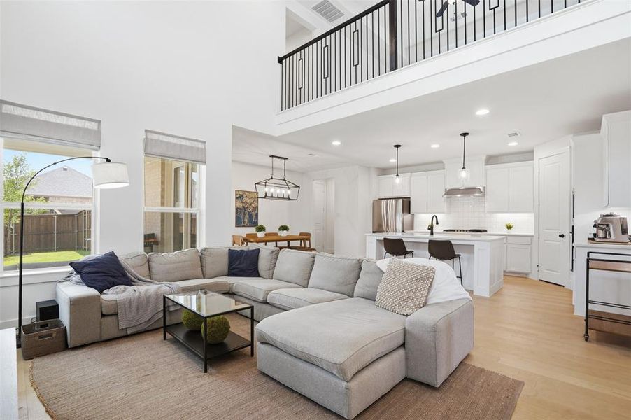 Furnished interior view inside a new home in Ventana, Fort Worth (Image 8).